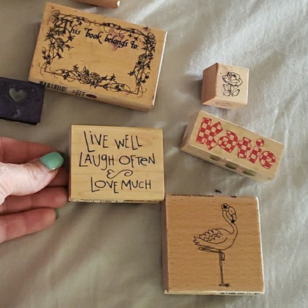 Rubber stamps lot
